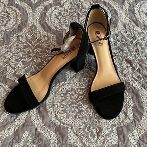 NWT Women’s Black Block Heels